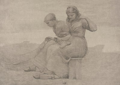 Mending the Tears by Winslow Homer